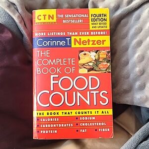 5/$25 The complete book of food counts the book that counts it all